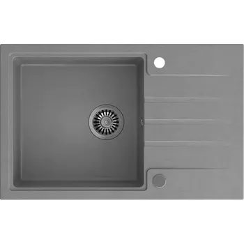 Kuchyňský dřez Dřez Peter 111 Steingran šedá 78x50x20 + sifon
