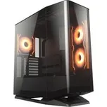 COUGAR PC skříň FV270 Black Mid tower tempered curved glass perimeter quick detachable air filters up to 9 fans