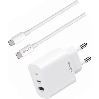 Rychlá síťová nabíječka 30W s USB-C kabelem, 2 vstupy pro Realme C67 4G