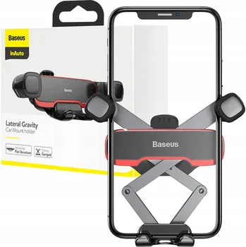 Držák do ventilační mřížky Baseus černý