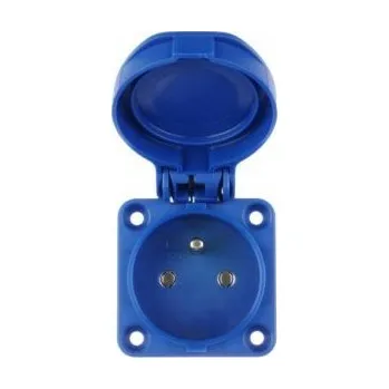 Elektrická zásuvka PCE Zásuvka 16A/250V 3-pólová IP54 PC-104-0B