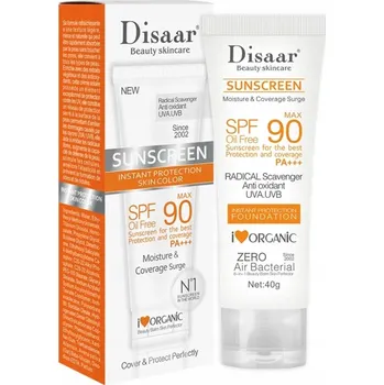 Přípravek na opalování Opalovací krém Disaar SPF 90