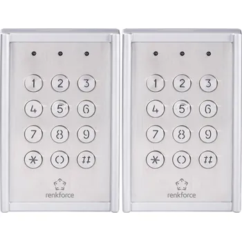 Přístupový systém Renkforce RF-3422560 kódový zámek na omítku IP65, s podsvícenou klávesnicí