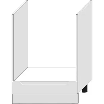 Kuchyňská skříňka Kuchyňská skříňka Zoya Dk60 bílý puntík/bílá