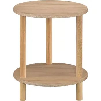 Obývací stěna Odkládací stolek GC7405 35x35x43 dub sonoma/přírodní