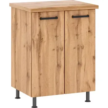 Kuchyňská skříňka Kuchyňská skříňka Sofia 60 cm, bílá/ dub wotan, D60 2D