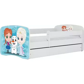 Ložnicová sestava Dětská postel Babydreams+SZ+M bílá 80x180 Země ledu