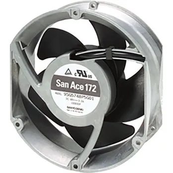 Měnič napětí Axiální ventilátor, řada: 9SG DC, 172 x 150 x 51mm, průtok vzduchu: 696.6m³/h 78W 48 V DC Kruhový