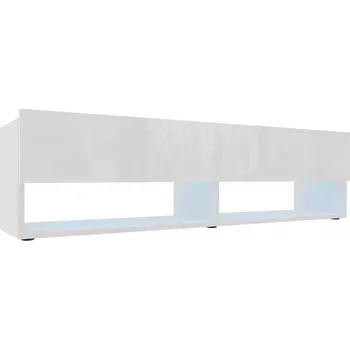Obývací stěna Tv stolek Izumi 140 WH bílá mat/lesk