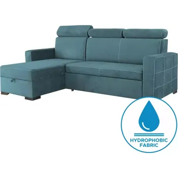 Sedací souprava BAUMAX Holli Primo 73 Rohová sedací souprava L/P modrá