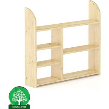 Obývací stěna Polička borovice PK107-100x90x20 syrová