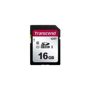 Paměťová karta Karta SD SDHC 16 GB Ano 3D Transcend, řada: SDC -25 → plus 85°C