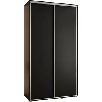 Předsíňová stěna Skříň 45 Canaris 1 130 černá/silver