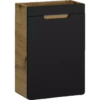 Koupelnový nábytek Skříňka Bronx 40 černý/dub