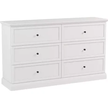 Kancelářská sestava Komoda Lucca K6S bílá opal