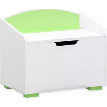 Kancelářská sestava Skříňka BB07 bílá+zelená
