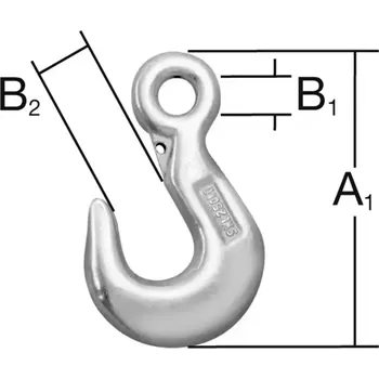 Tesařské kování Hák tažný do 250 kg zn 1 ks