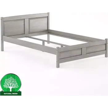 Ložnicová sestava Postel borovicová LK104–140x200 grey