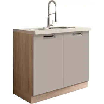 Kuchyňská Skříňka Favorit 13D Sonoma/Latte