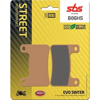 Brzda pro motocykl Brzdové destičky SBS MOTO, SBS 806HS