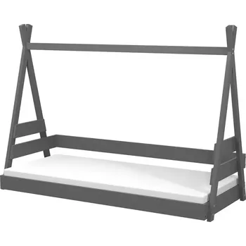 Ložnicová sestava Postel Tipi antracit