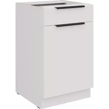 Kuchyňská skříňka Aria WH/WH Anti Fingerprint 50d 1f 1s Bb