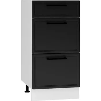 Kuchyňská skříňka Emily d40s/3 černý puntík