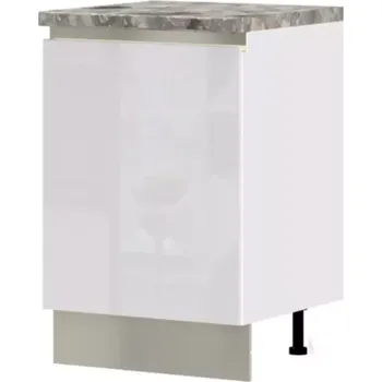 Kuchyňská skříňka Kuchyňská skříňka Infinity R-60-1K/5 Crystal White