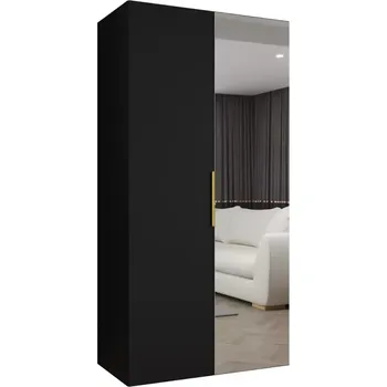 Předsíňová stěna Skříň Marbella II 100 černá/zlatá