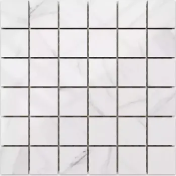 Dlažba Mozaika Pietrasanta Legal White (4,8x4,8) 30/30