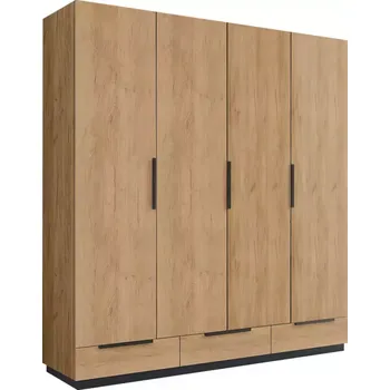 Předsíňová stěna Skříň Roksana C3b Craft Zlatý