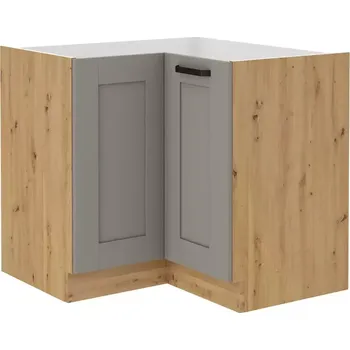 Kuchyňská skříňka Kuchyňská Skříňka Luna Claygrey/Artisan 90x90 Nd 2f Bb