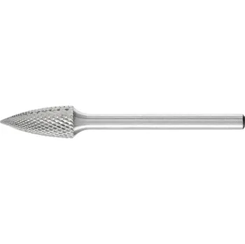 Fréza PFERD TOOLS 21222773 frézovací kolík , tvrdokov, lomený oblouk, Délka 43 mm, Vnější Ø 6 mm, Pracovní délka 13 mm, Ø hřídele 3 mm, 1 ks