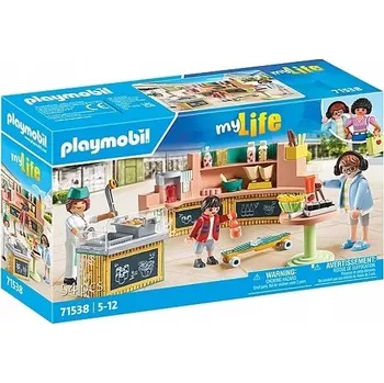 Stavebnice Playmobil Playmobil My Life 71538 Bar s občerstvením