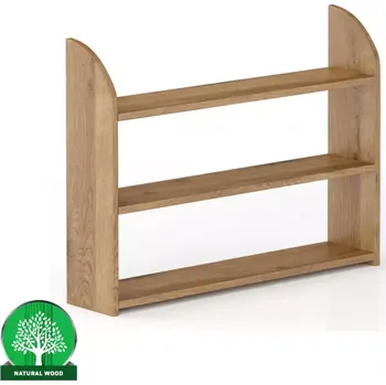 Obývací stěna Polička borovice PK112-90x68x19 dub