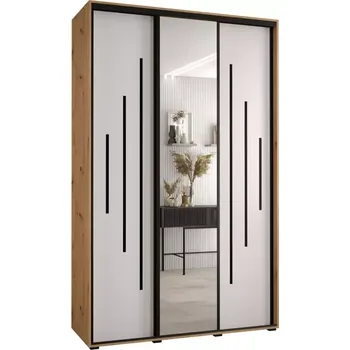 Předsíňová stěna Skříň 45 Canaris 13 160 artisan/bílá/černá