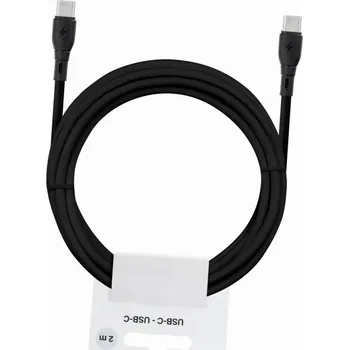 Datový kabel Kabel Blue Star USB typ C - USB typ C 2 m černý