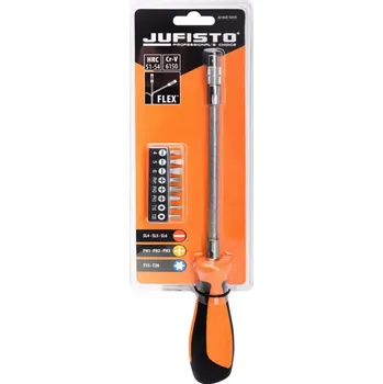Šroubovák Šroubovák Jufisto flexibilní s 8ks bitů