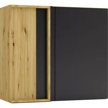 Kuchyňská skříňka Kuchyňská skříňka Cosmo Isabel Wnp P/L černý hrášek/dub artisan