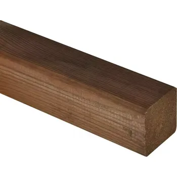 Plot Hranol 70x70x1800mm hladký hnědý