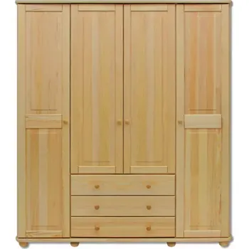 Kancelářská sestava Skříň z Borovice SF129 surové