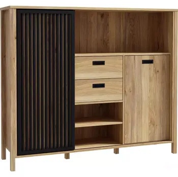 Obývací stěna Vitrína Alanya JTNR332L-M635