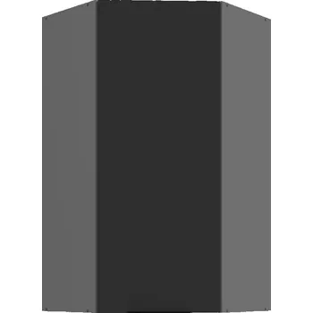 Kuchyňská skříňka Aria BL/ANT Anti Fingerprint 60x60 Gn-108 1f (45°)