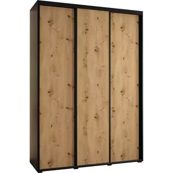 Předsíňová stěna Skříň 45 Canaris 1 200 černá/artisan/černá