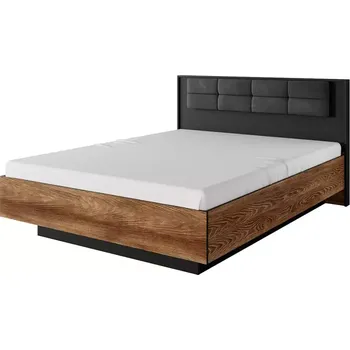 Ložnicová sestava Postel MILTON kaštan/antracit