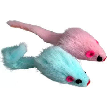 Hračka pro kočku plyšová myš 5 cm