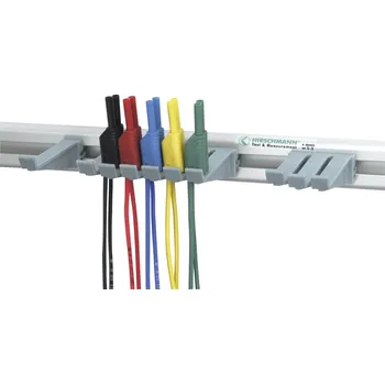 Měřicí kabel Hirschmann Test a Measurement PMS 2 S LMLH sada bezpečnostních měřicích kabelů lamelová zástrčka 2 mm lamelová zástrčka 2 mm 1.00 m černá, červená, modrá,