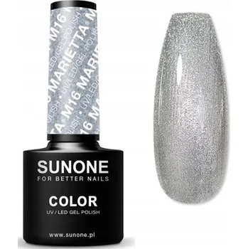 Lak na nehty Hybridní lak barevný lak SUNONE M16 Marietta 5 ml