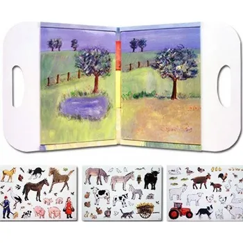 ostatní stavebnice Magnetická skládačka Egmont Toys Farma 70 dílků