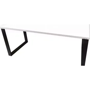 Kancelářská sestava Psací Stůl Low Loft Bílý 160x80x3,6 Model 0